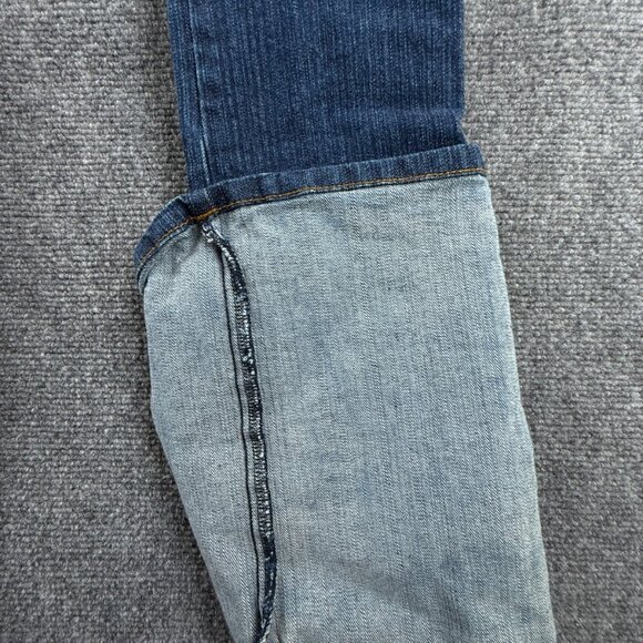 VTG APPLE BOTTOMS BLUE JEANS Women Size 7/8 Cotton Denim Stretch Embroidered - Picture 6 of 16